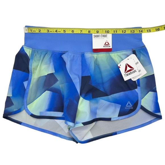 Reebok Women’s Blue Evolution Short Size S L XL 3XL - Picture 7 of 10